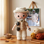 Custom Crochet Couple Doll from Photo – Personalized Anniversary Gifts