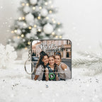 Personalized Photo Music Keychain Box – Custom Song Bag Charm Plays Music Gift for Friends