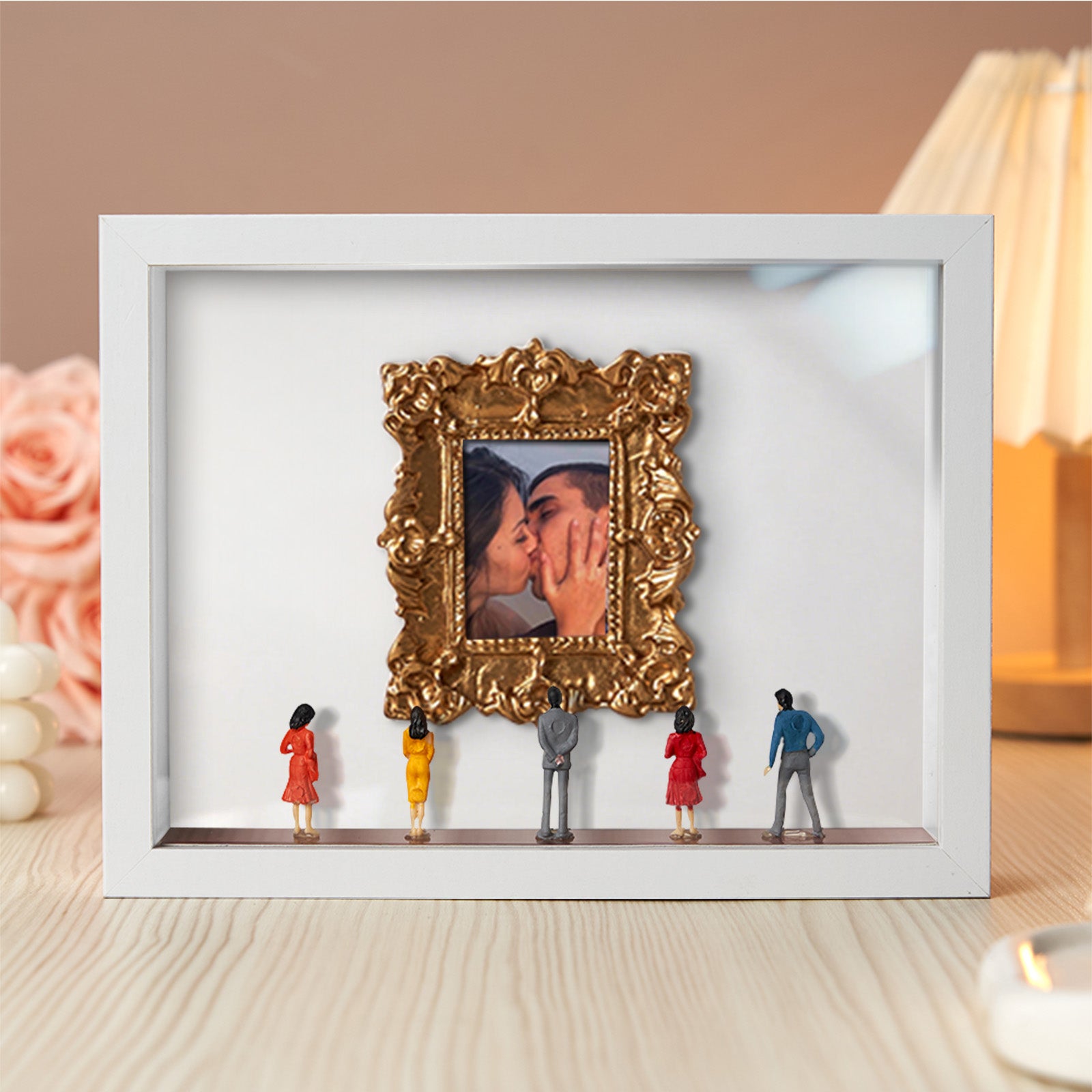 Museum of Us Miniature Museum Frame – Personalized Gift for Couples, Valentine's Day & Anniversary