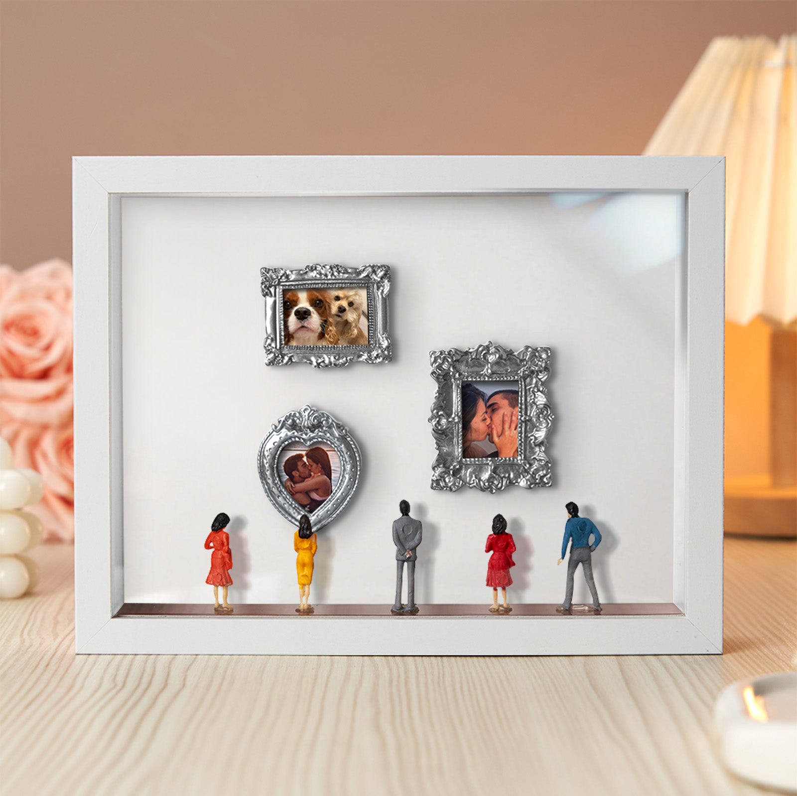 Museum of Us Miniature Museum Frame – Personalized Gift for Couples, Valentine's Day & Anniversary
