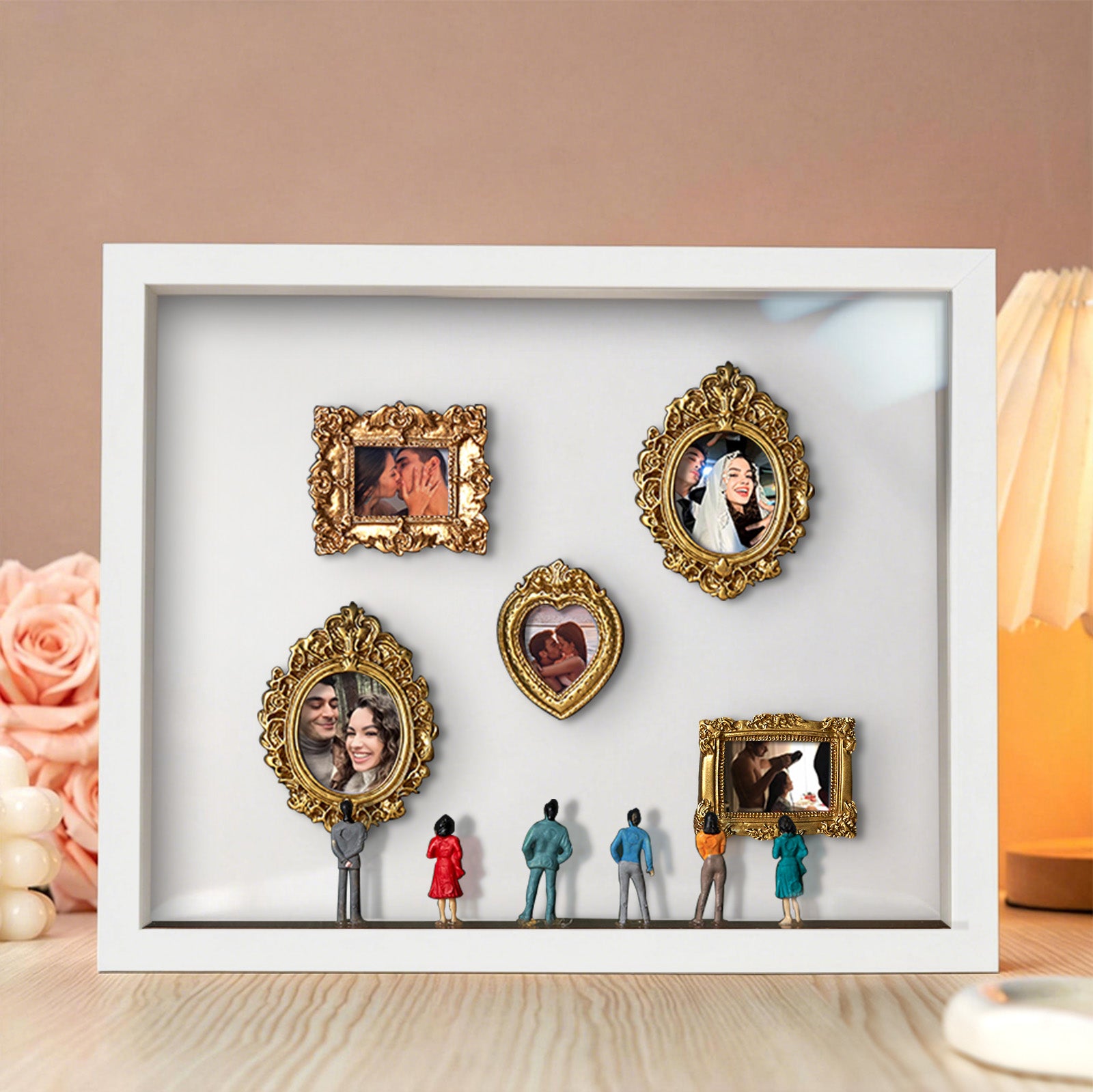 Museum of Us Miniature Museum Frame – Personalized Gift for Couples, Valentine's Day & Anniversary