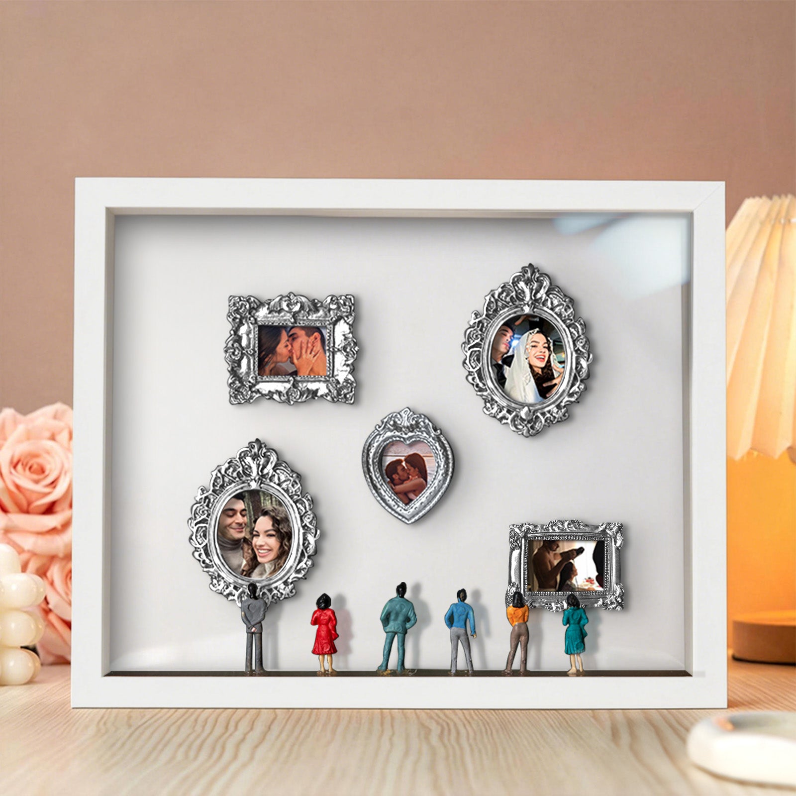 Museum of Us Miniature Museum Frame – Personalized Gift for Couples, Valentine's Day & Anniversary