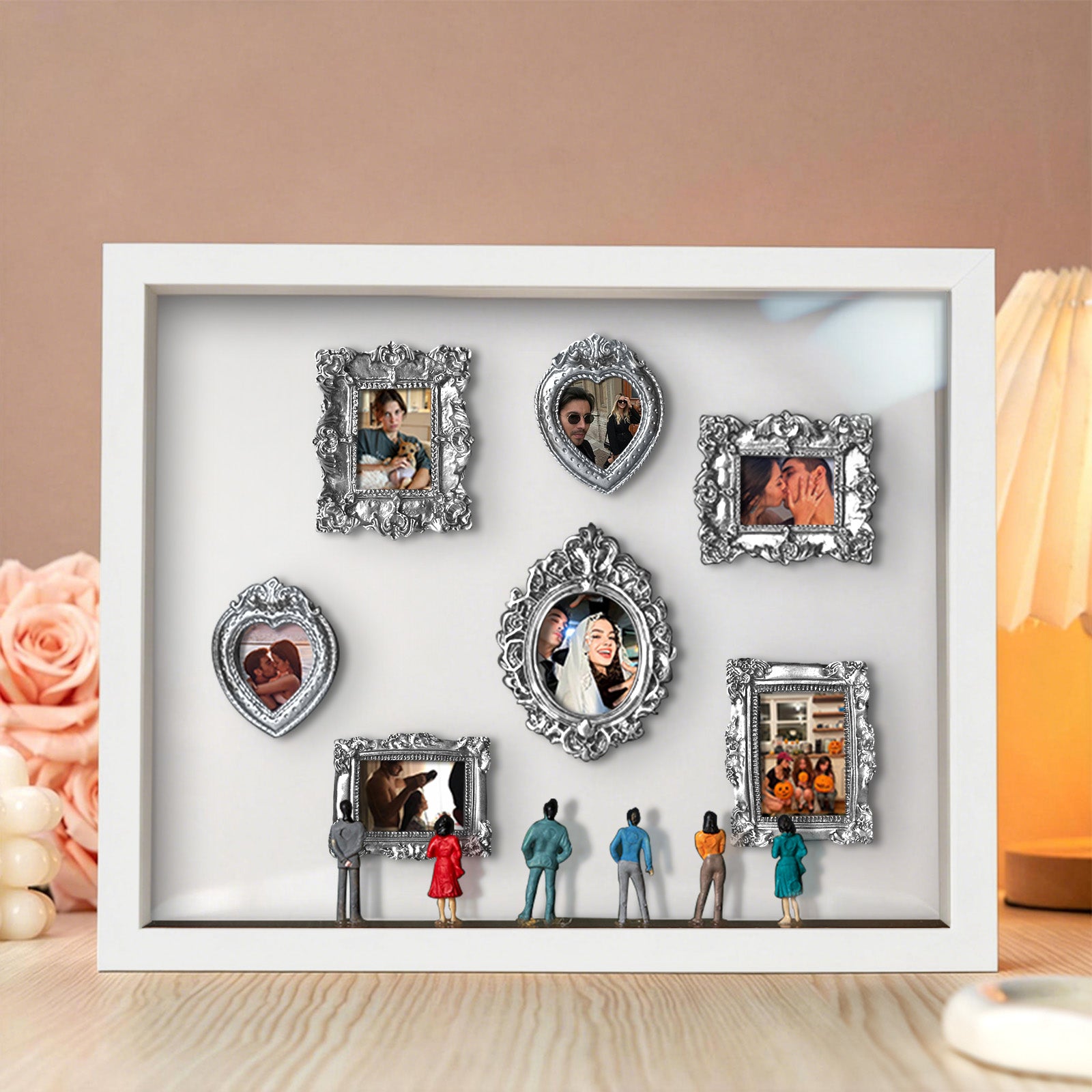 Museum of Us Miniature Museum Frame – Personalized Gift for Couples, Valentine's Day & Anniversary