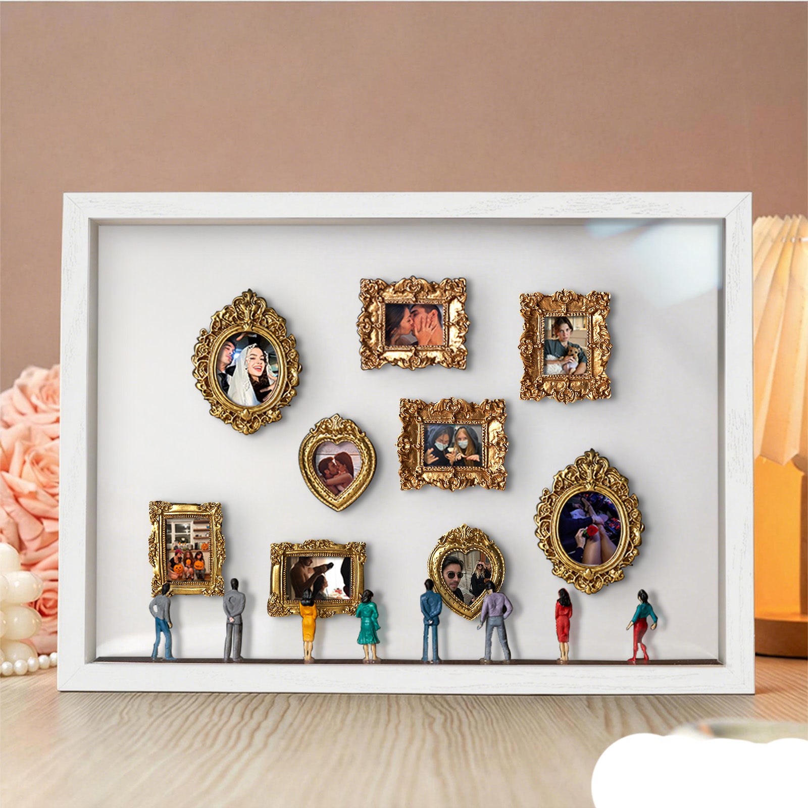 Museum of Us Miniature Museum Frame – Personalized Gift for Couples, Valentine's Day & Anniversary