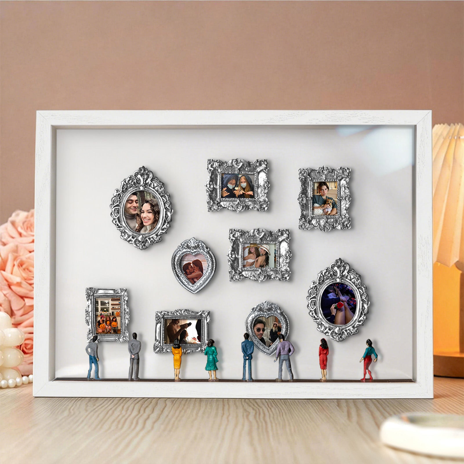 Museum of Us Miniature Museum Frame – Personalized Gift for Couples, Valentine's Day & Anniversary