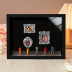Museum of Us Miniature Museum Frame – Black, Personalized Couples Gift for Valentine's Day & Anniversary