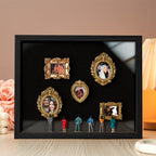 Museum of Us Miniature Museum Frame – Black, Personalized Couples Gift for Valentine's Day & Anniversary