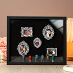 Museum of Us Miniature Museum Frame – Black, Personalized Couples Gift for Valentine's Day & Anniversary