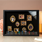 Museum of Us Miniature Museum Frame – Black, Personalized Couples Gift for Valentine's Day & Anniversary