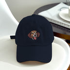 Personalized Embroidered Pet Photo Hat – Custom Dog Face Cotton Cap Gift for Pet Lovers