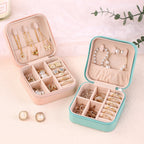 Personalized Birth Flower Jewelry Box – Custom Name Jewelry Organizer Gift for Her