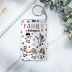 Personalized Acrylic Keychain Custom Face & Text – Anniversary Birthday Gift for Her