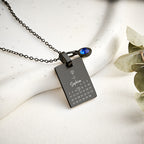 Custom Date & Birthstone Anniversary Necklace Personalized Calendar Necklace Birthday Gift for Her