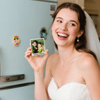 Personalized 3D Mini Figurine Fridge Magnet from Photo – Custom Cartoon Character Magnet