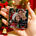 Personalized Photo Calendar Music Keychain Box – Custom Song Bag Charm Plays Music Gift for Her