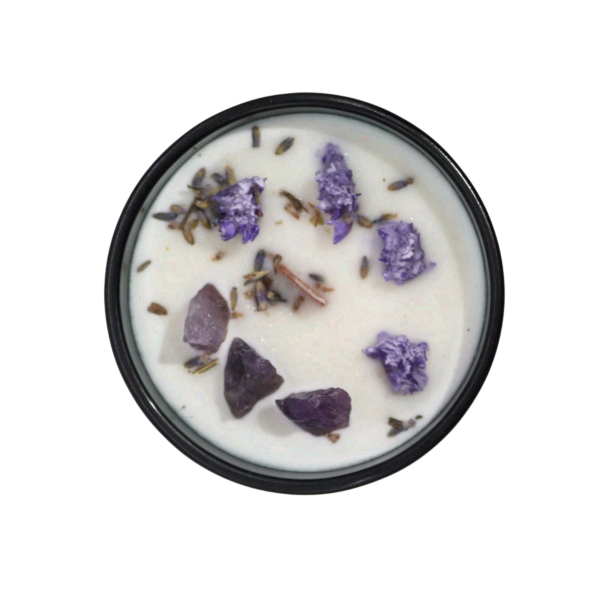 Hop Hare Crystal Magic Flower Candle - The Moon