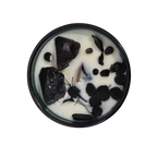 Hop Hare Crystal Magic Flower Candle - The Knight of Swords