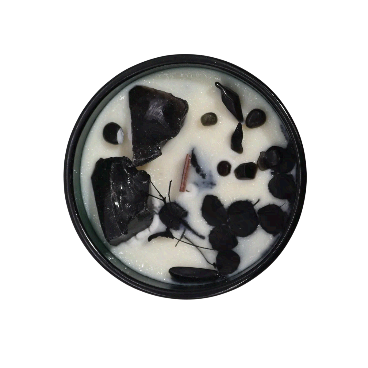 Hop Hare Crystal Magic Flower Candle - The Knight of Swords