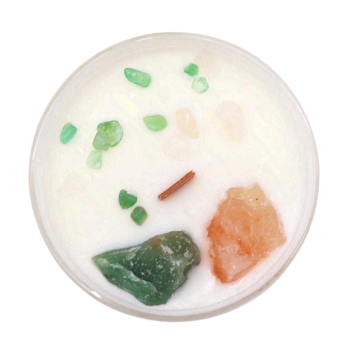 Chakra Crystal Candles - Heart Chakra