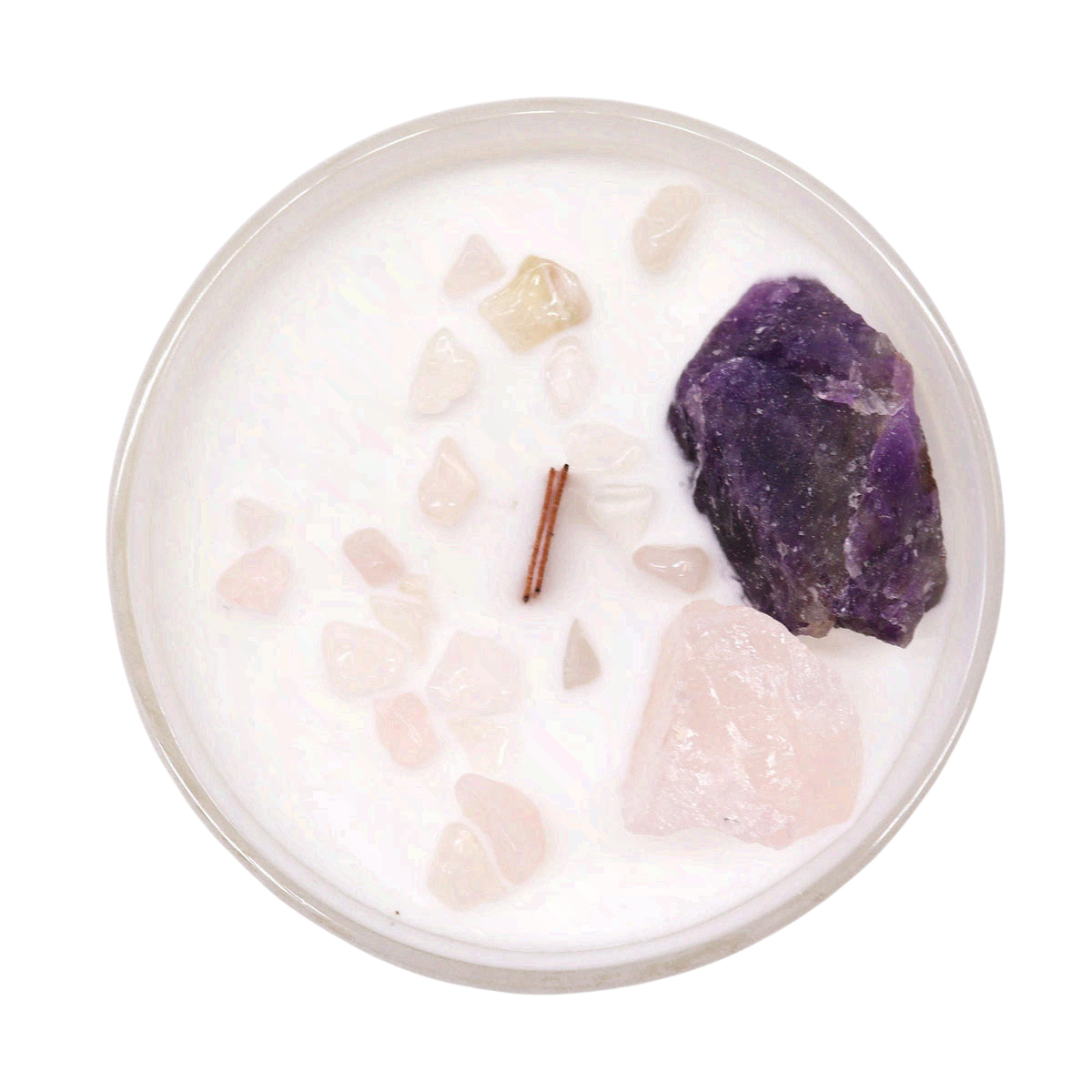 Chakra Crystal Candles - Third Eye Chakra