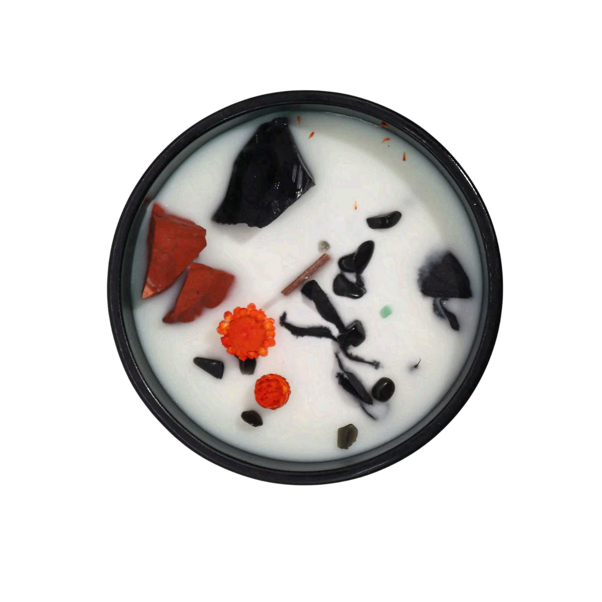 Hop Hare Crystal Magic Flower Candle - The Devil