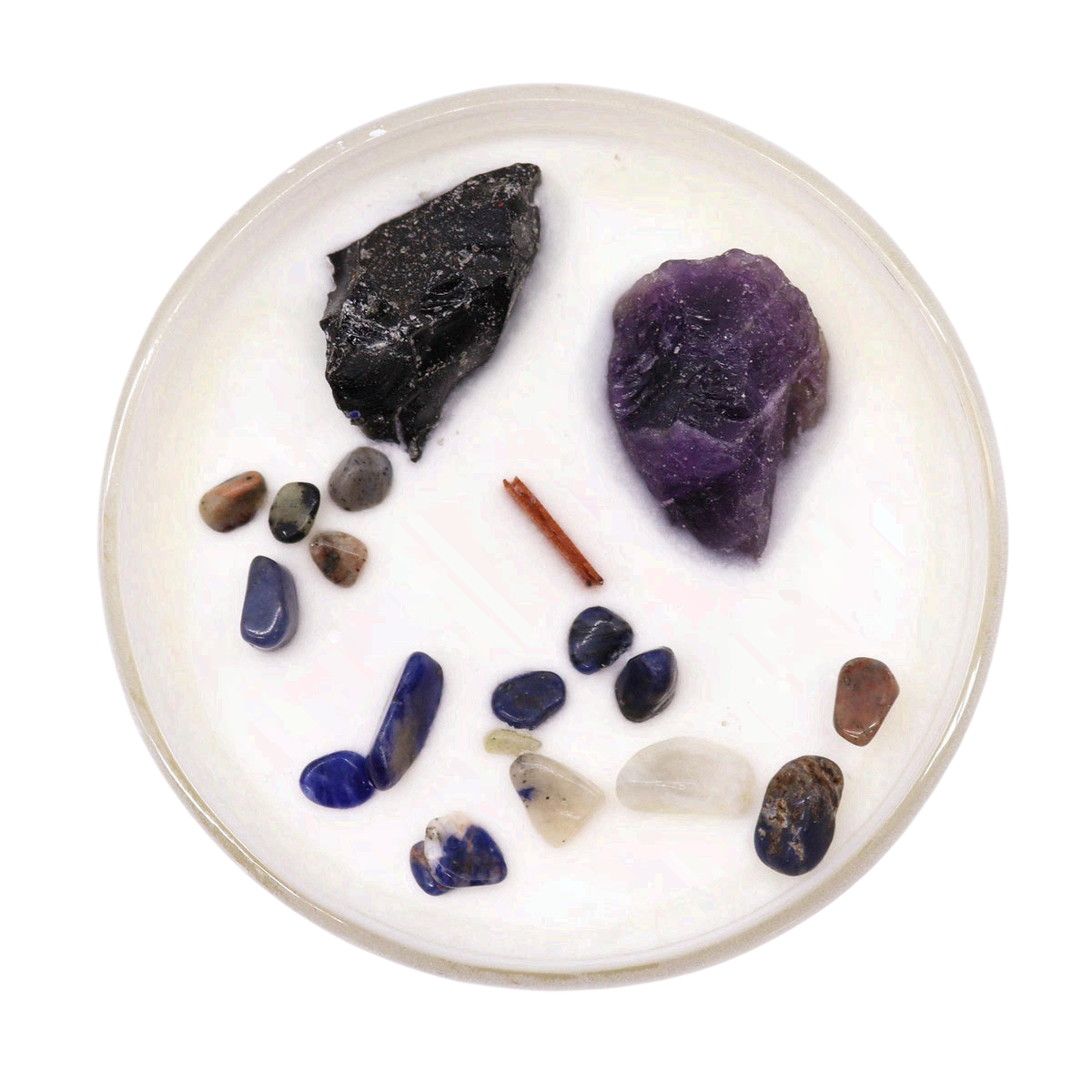 Chakra Crystal Candles - Solar Plexus Chakra