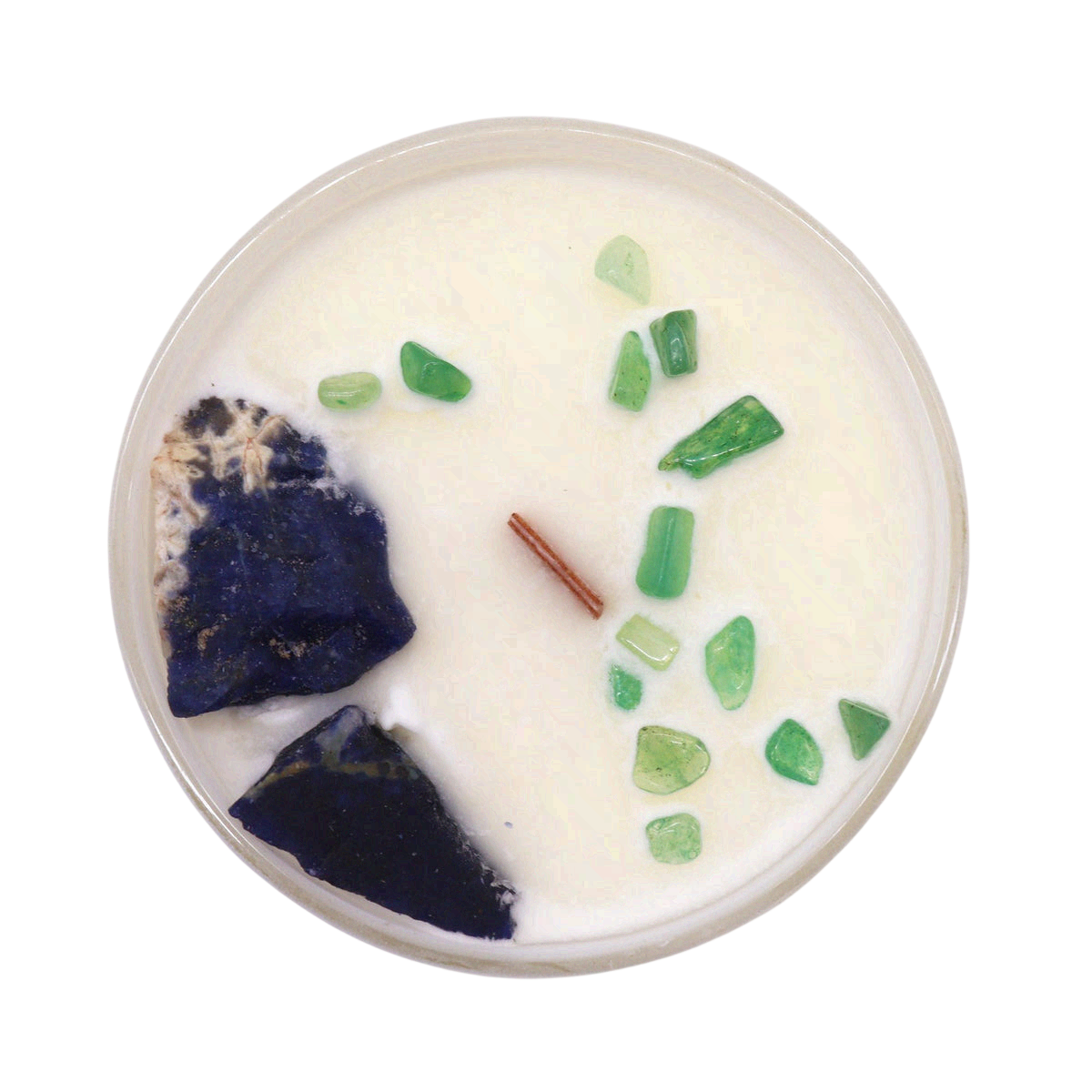 Chakra Crystal Candles - Throat Chakra