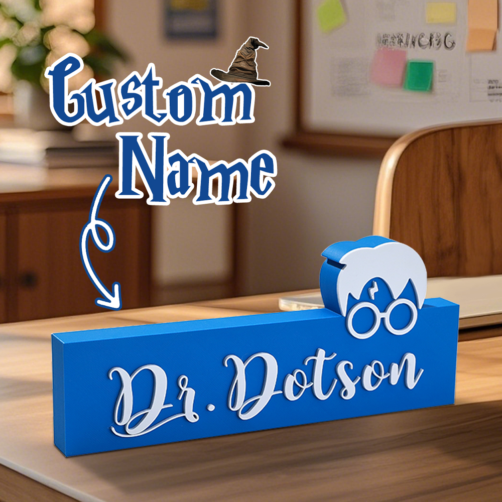 Personalized Gifts for Teacher 3D Print Wizard