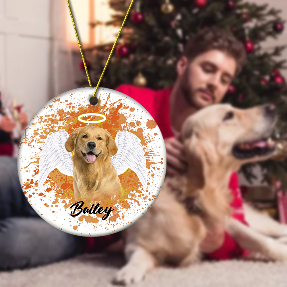 Personalized Photo Gifts for Christmas Pet Memorial Ornament Tree