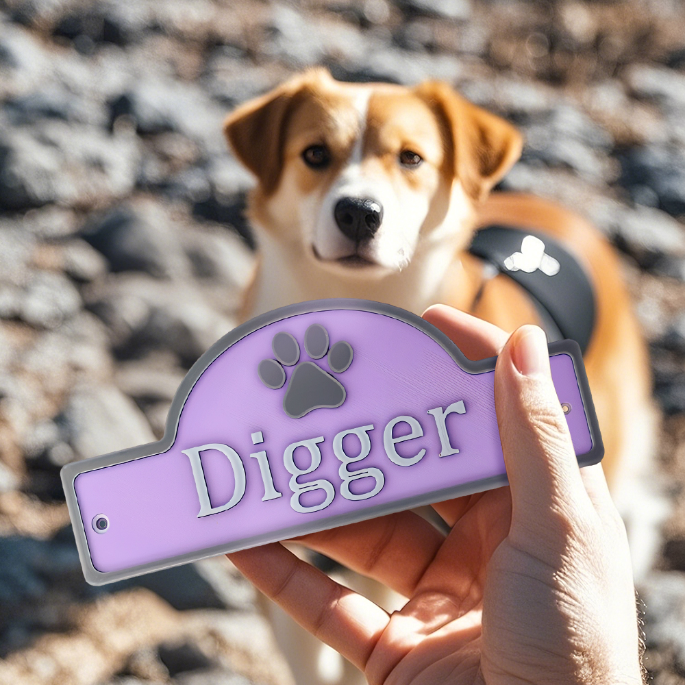 Personalized Gifts for Pet 3D PLA Door Sign