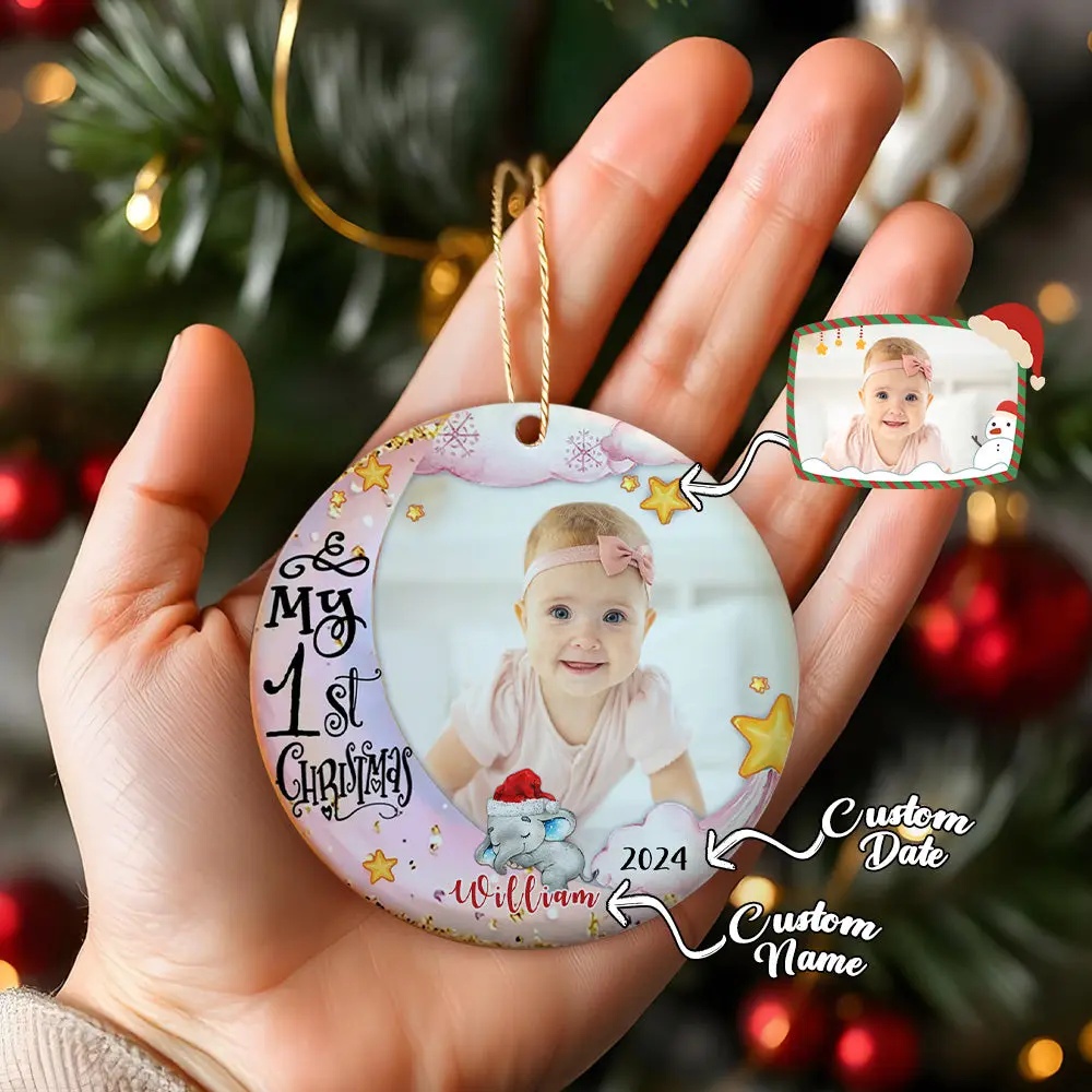 Personalized Gifts for Christmas Baby's First Christmas Ornament