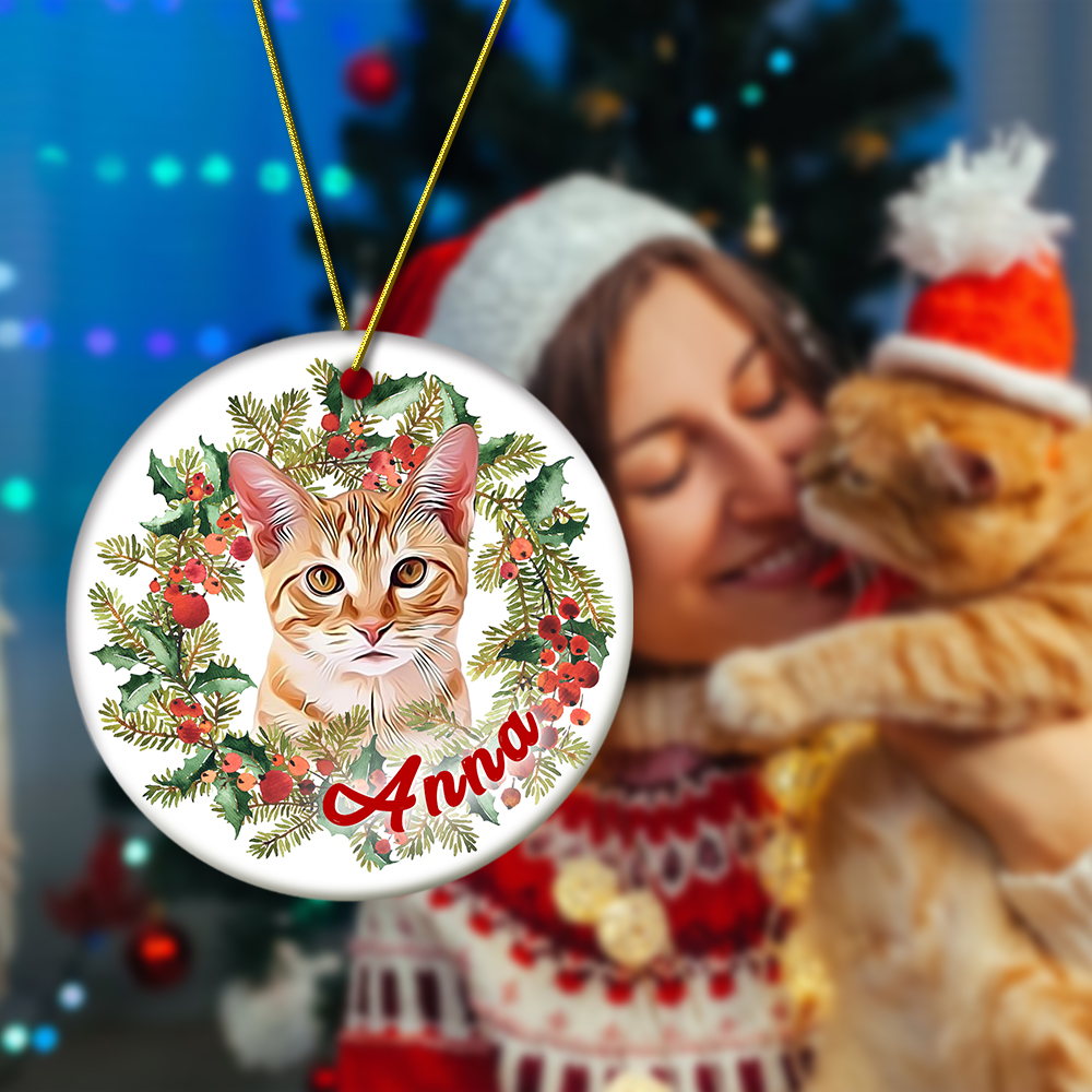 Personalized Gifts for Christmas Pet Memorial Ornament