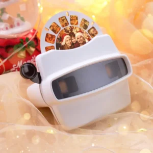Custom 3D Viewfinder and Reel Personalized Christmas Gifts Text and Photo Viewer with Your Own Photos