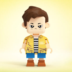 Fully Customizable Cute Giant Minifigs Personalized Full-Body Brick Figure Gift for Him