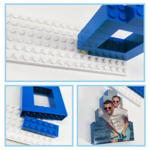 Personalized DAD and PAPA Photo Building Brick Puzzles Photo Block Father's Day Gifts