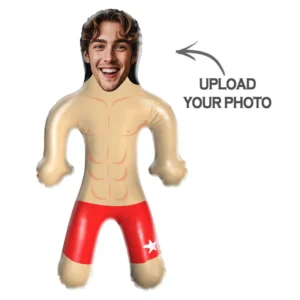 Custom Blow Up Dolls Funny Pool Inflatable Balloon Custom Face Air Doll for Party Favors