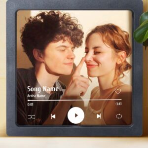 Customizable Photo Music Fridge Magnet for Personalized Gifts