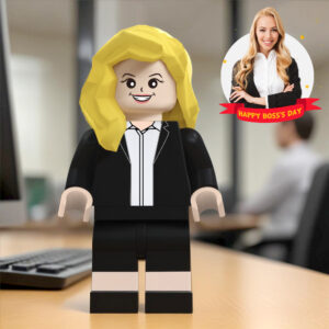 Fully Customizable Giant Minifigs Personalized Full-Body Brick Figure Boss's Day Gift