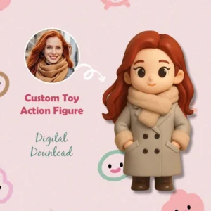 ProCustom 1 Person 3D Mini Figure From Your Photo Personalized Toy Figure Gifts For Kids