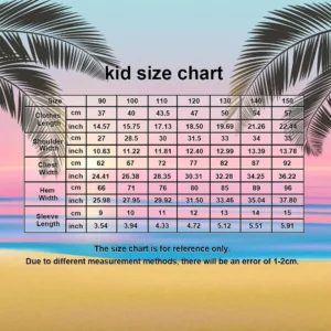 Custom Face Christmas Pool Party Hawaiian Shirt Kid's Personalised Christmas Gift