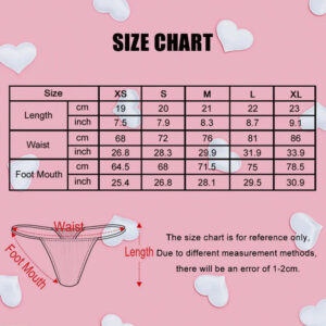 Custom Face Women's Tanga Thong Personalised Sexy Underwear Christmas Gift for Her