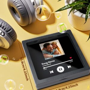 Personalized Photo Music Fridge Magnet for Unique Home Decor