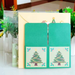 Creative Christmas 3D Pop Up Card Santa Claus Pop Up Greeting Card