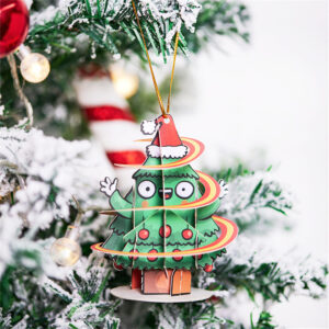 Christmas 3D Pop Up Card Christmas Surprise Exploding Box Greeting Card