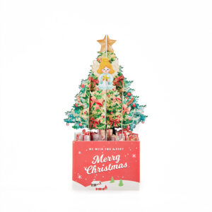 Christmas 3D Pop Up Card Christmas Tree Box Greeting Card