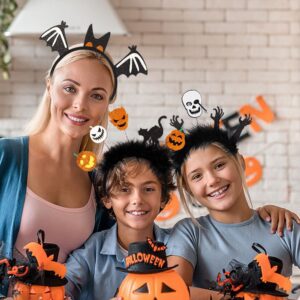 4 Pcs Halloween Headbands Halloween Hair Hoop Girls Head Wear Hair Accessories