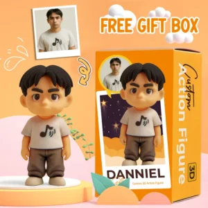 ProCustom 1 Person 3D Mini Figure From Your Photo Personalized Toy Figure Gifts For Kids