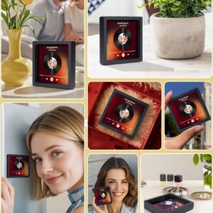 Custom Photo Vinyl Record Music Fridge Magnet for Special Memories