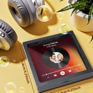 Custom Photo Vinyl Record Music Fridge Magnet for Special Memories
