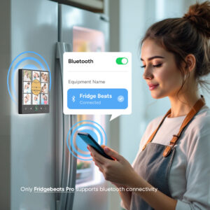 FridgeBeats Framed New 4.0 Upgrade Custom Music Fridge Magnet Film Photo Collage Style Fridge Magnet Gift for Lover